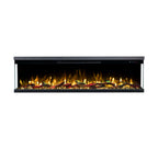 Luxion 3 Sided Fire - 60 Inch - Black