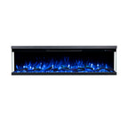 Luxion 3 Sided Fire - 60 Inch - Black