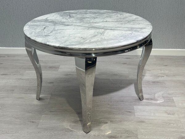 Sofia 1.1M Dining Table - Grey Marble