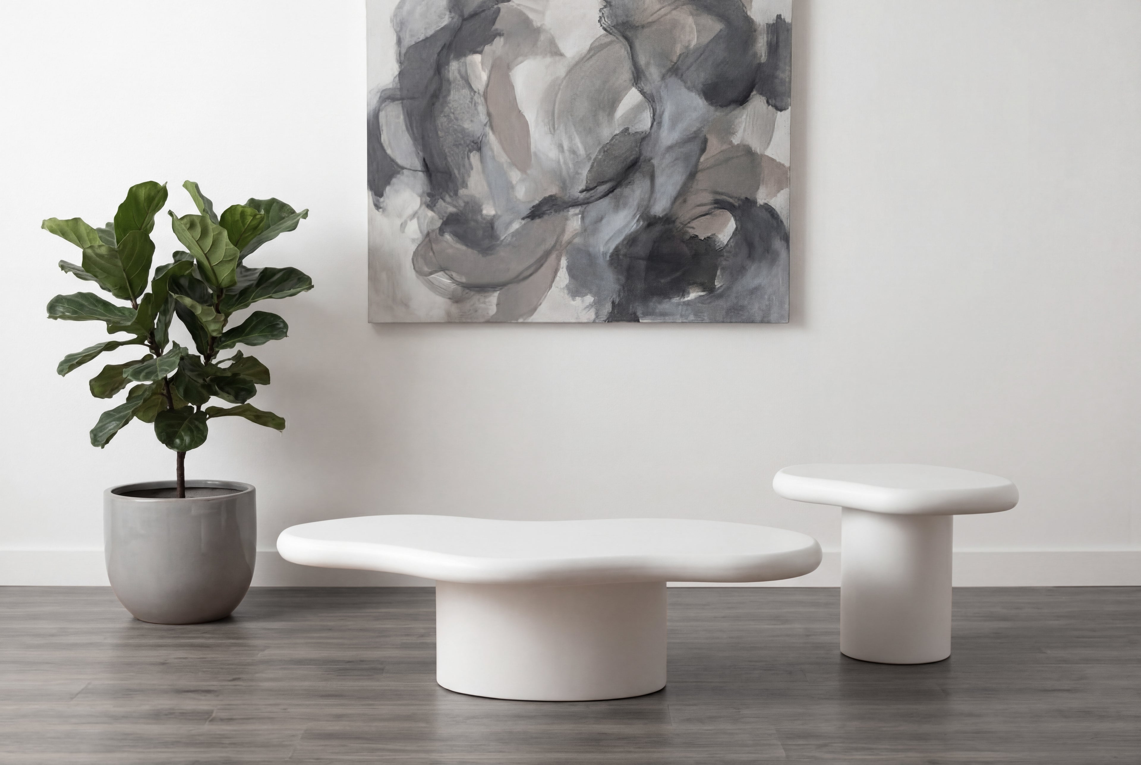 Marcello Coffee & End Tables - White