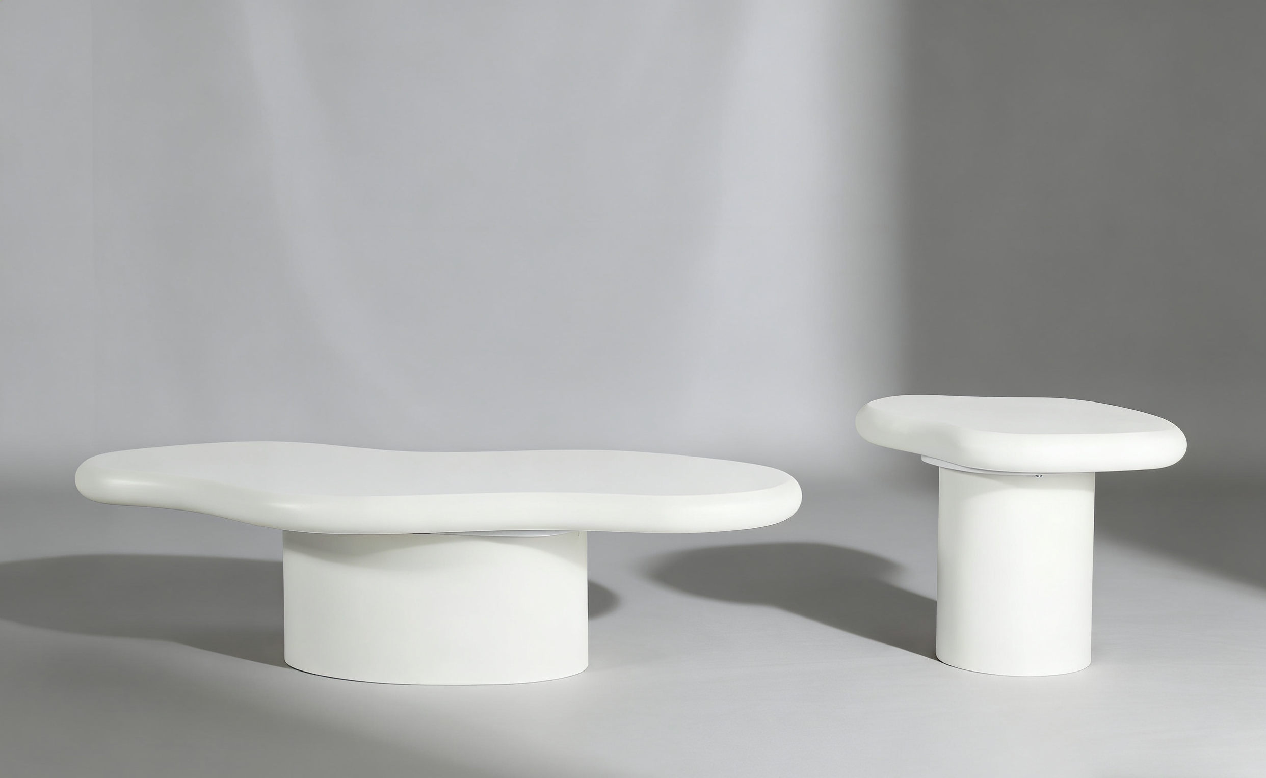 Marcello Coffee & End Tables - White