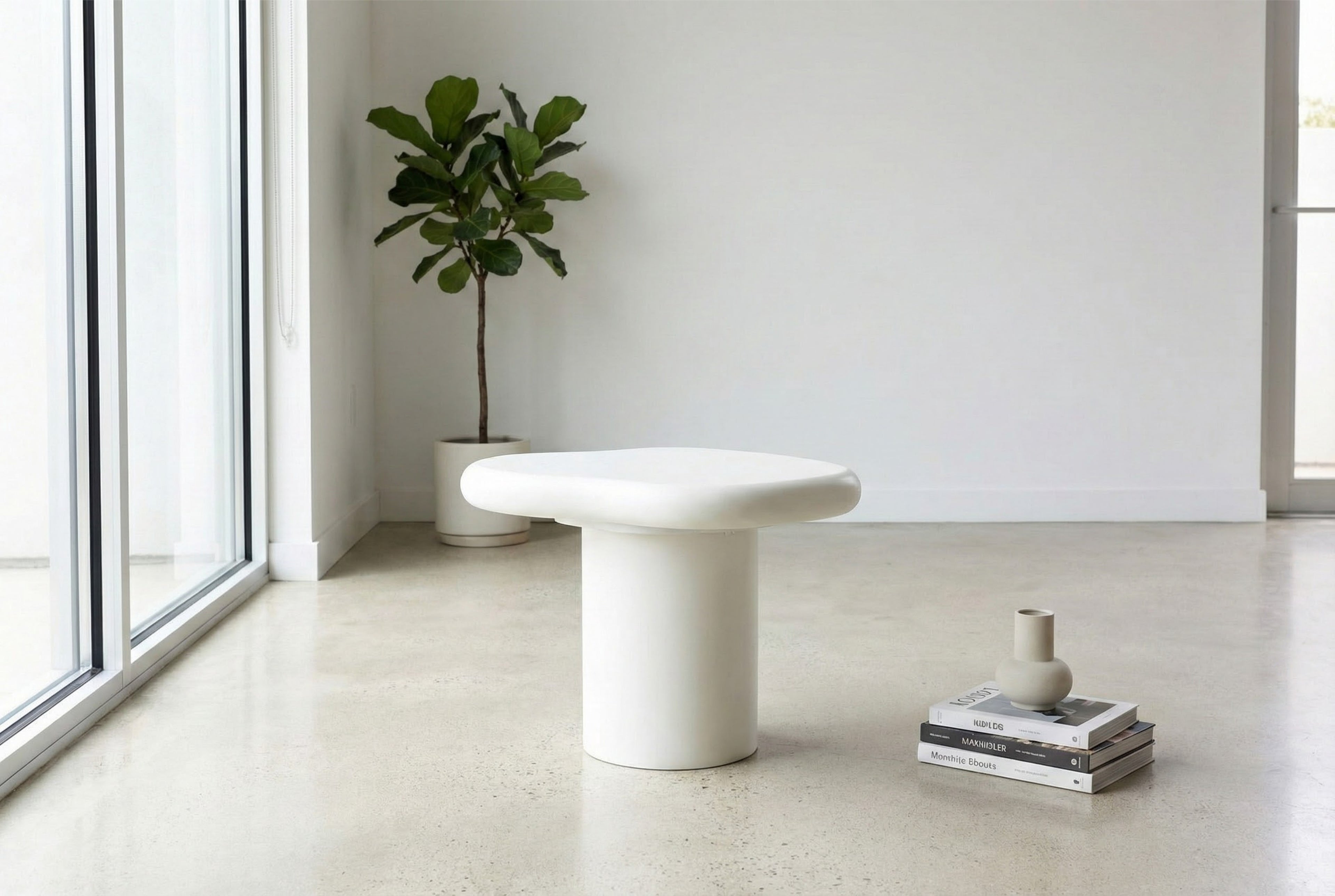 Marcello Coffee & End Tables - White