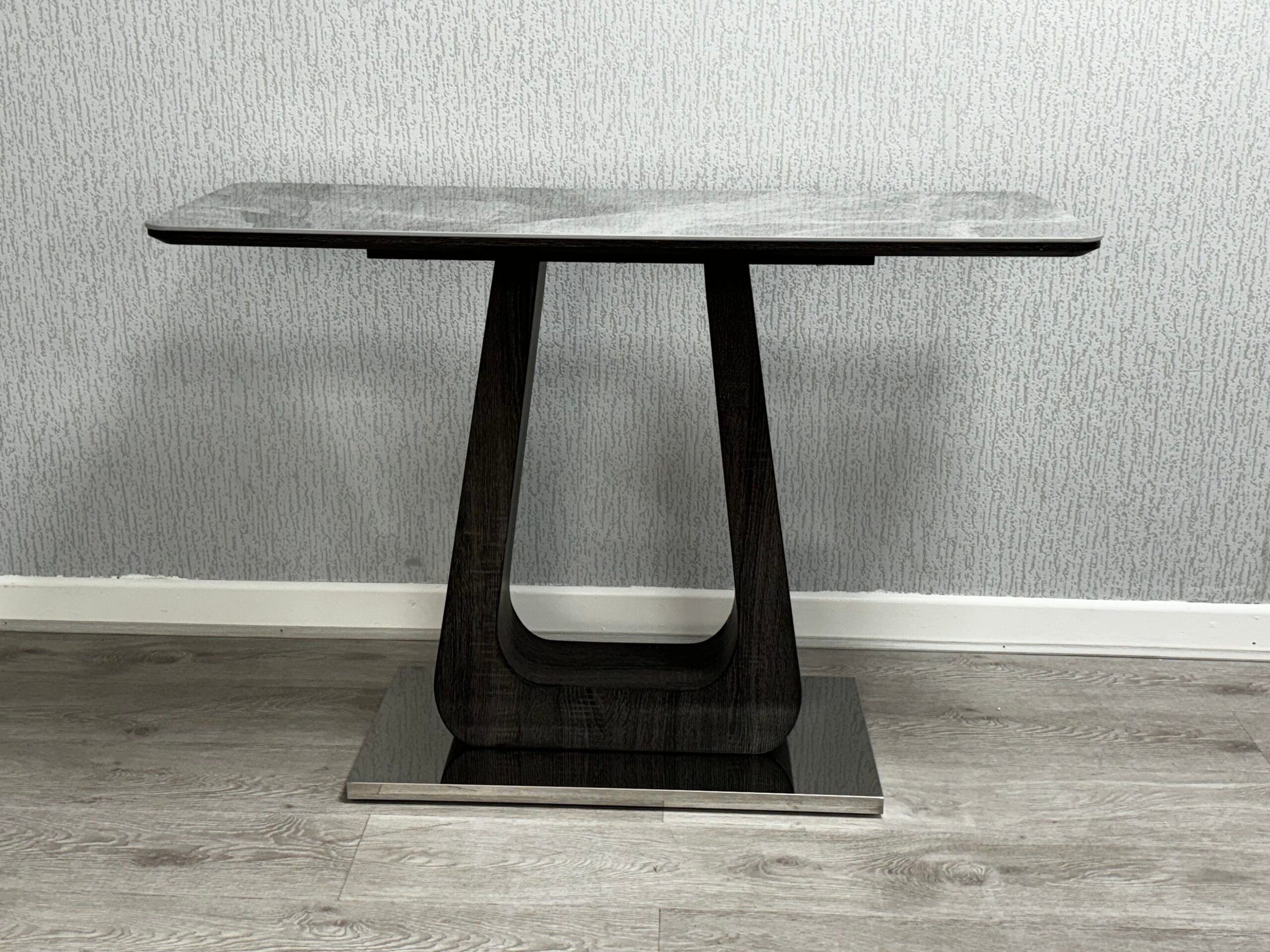 Zermatt Console Table With Grey Ceramic