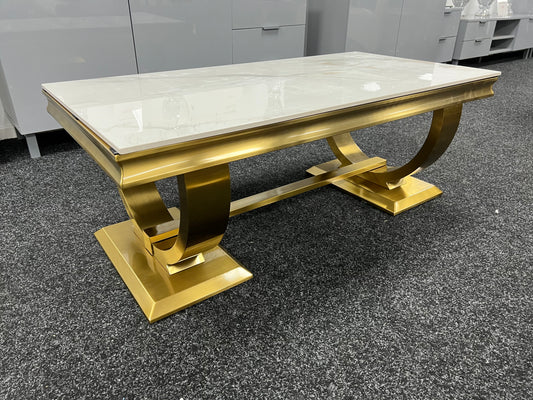 Chelsea/Arianna Matt Gold Coffee Table (All Colours)