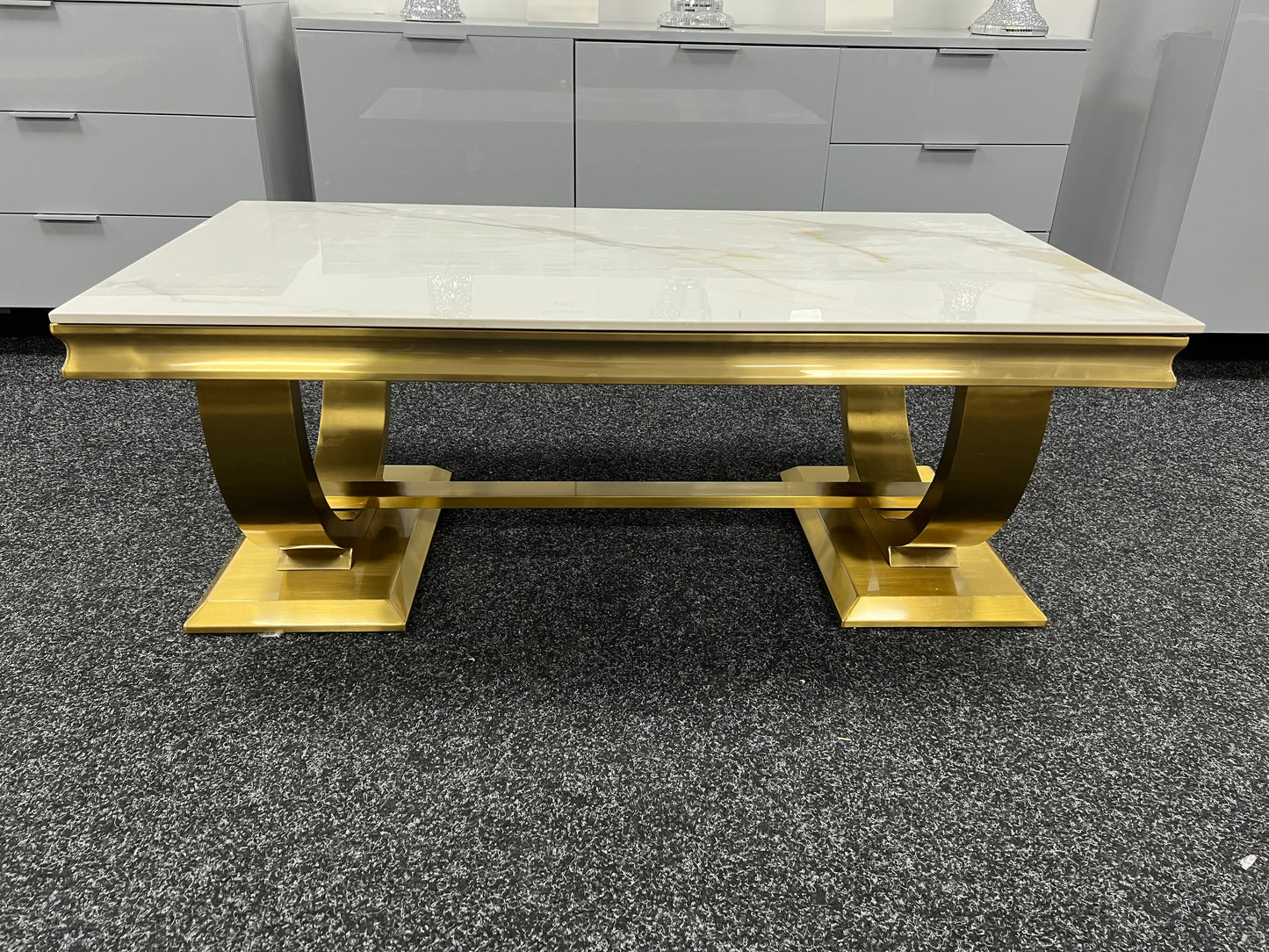 Chelsea/Arianna Matt Gold Coffee Table (All Colours)