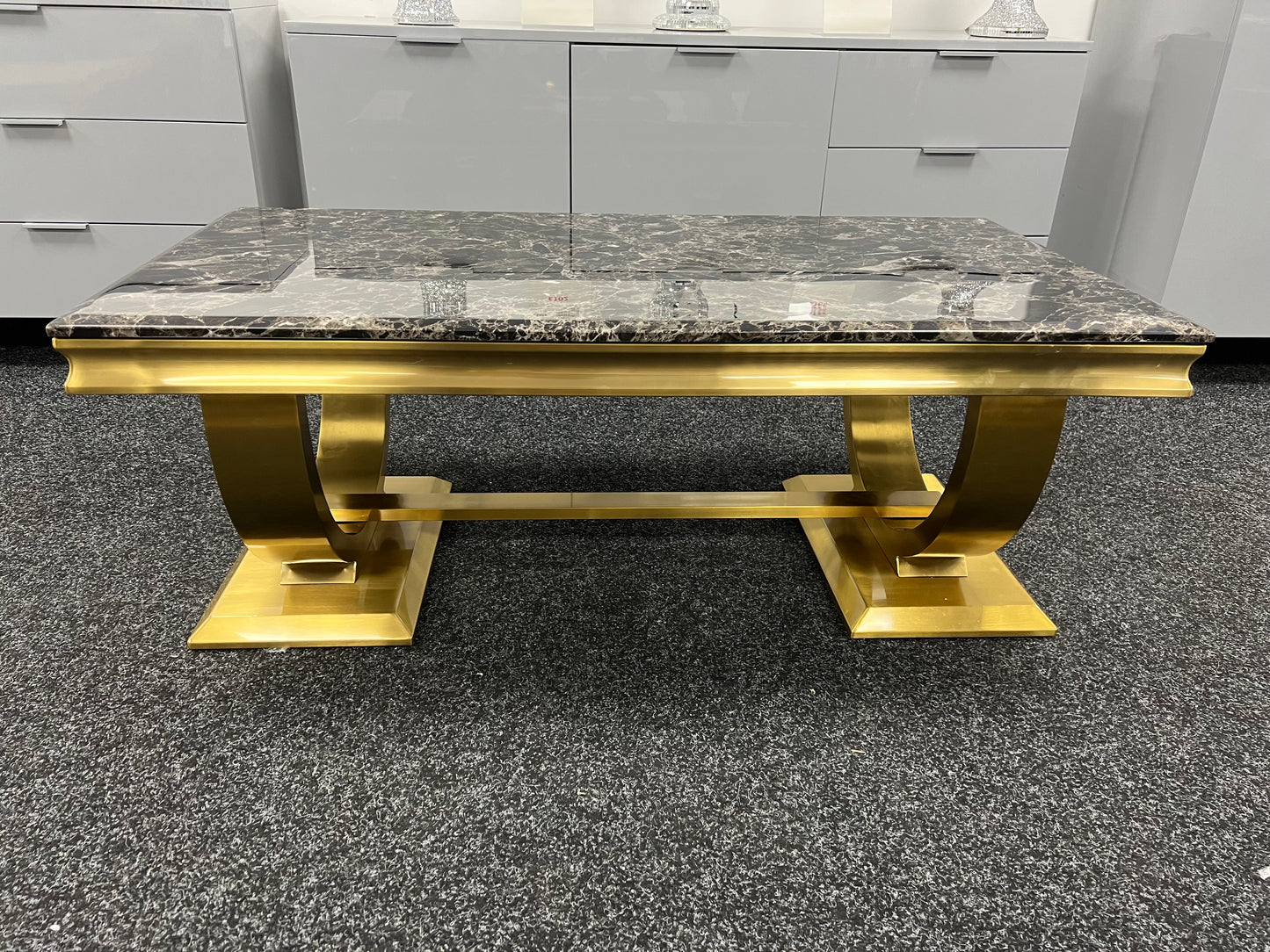Chelsea/Arianna Matt Gold Coffee Table (All Colours)