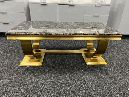 Chelsea/Arianna Matt Gold Coffee Table (All Colours)