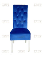 Emma/Lucy Dining Chair with Lion Knocker & Quilted Back (All Colours)