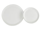 Picollo Coffee & End Tables - Glossy Off-White