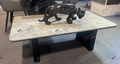 Engelberg Grey & Black Coffee Table