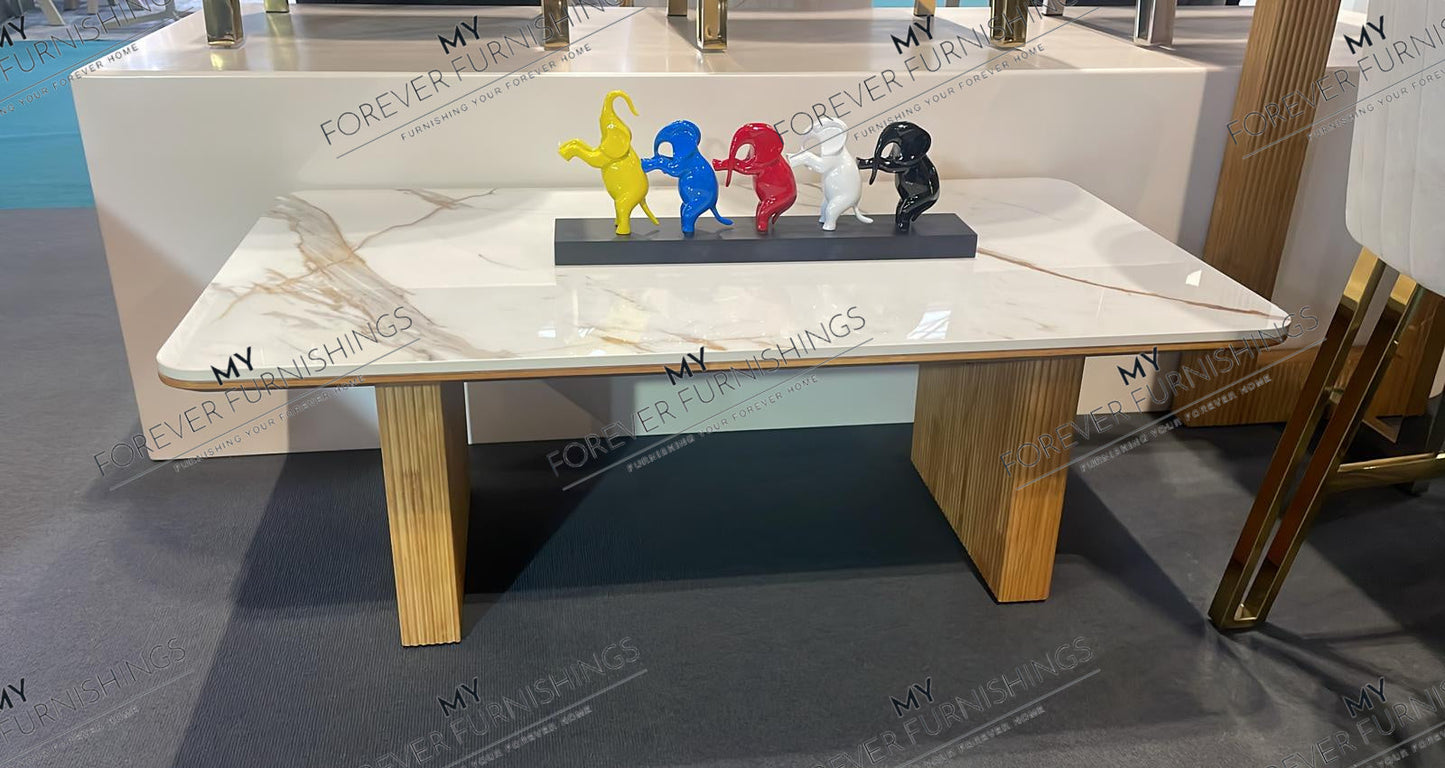 Engelberg Cream & Gold Coffee Table