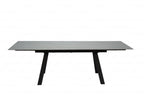 Rische Amani Grey Sintered Stone Extending Table (2 Sizes)