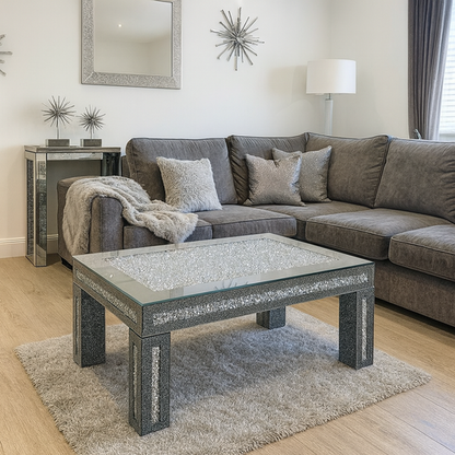 Roma Crushed Diamond Coffee Table