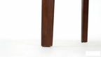 Ronda 120cm Table - Walnut & Travertine
