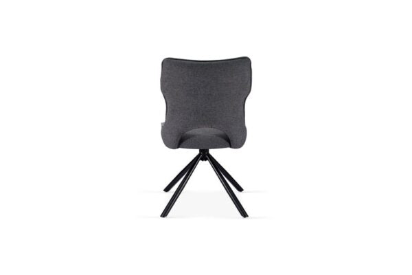 Fairmont 360 Swivel Grey Dining Chair