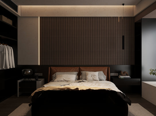 Dark Grey UPVC Seamless Wall Panel