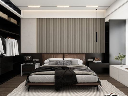 Light Grey UPVC Seamless Wall Panel