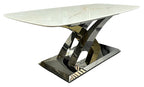 Lucy 1.8M Marble Dining Table