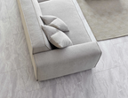Dakota Sofa Range Chaise in Pebble Boucle