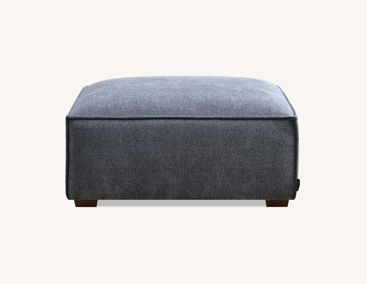 Dakota Sofa Range Chaise in Charcoal Boucle