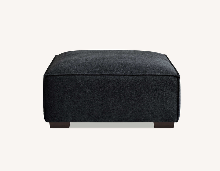 Dakota Sofa Range Chaise in Midnight Boucle