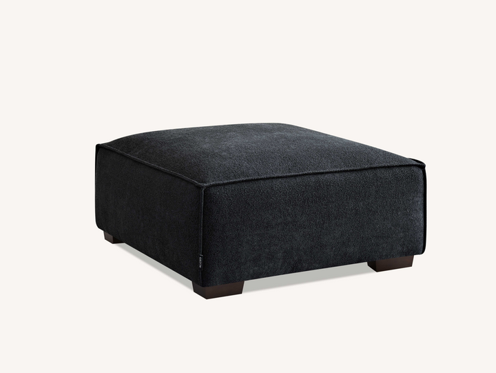 Dakota Sofa Range Chaise in Midnight Boucle