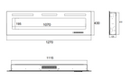 Luminis Insert Fire - 50 Inch WIFI Enabled