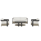Selene Outdoor Lounge Set - Wicker - 5 Seater