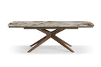 Serene Extending Table - Walnut & Pandora Vendome