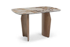 Sienna 120cm Table - Walnut & Pandora Vendome