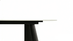 Silvia 180cm Table - Black & Grey