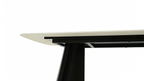 Silvia 180cm Table - Black & Grey