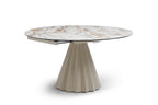 Skye Extending Table - Champagne & Sunset Vein