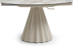 Skye Extending Table - Champagne & Sunset Vein