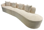 Siena Sofa 5 Seater Ivory LHS or RHS
