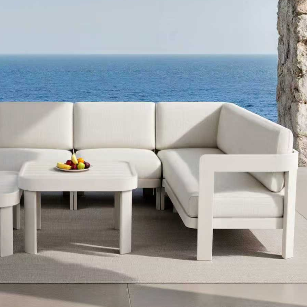 Sofia Outdoor Range - 8 Seater Corner Lounge Set