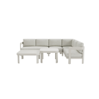 Sofia Outdoor Range - 8 Seater Corner Lounge Set
