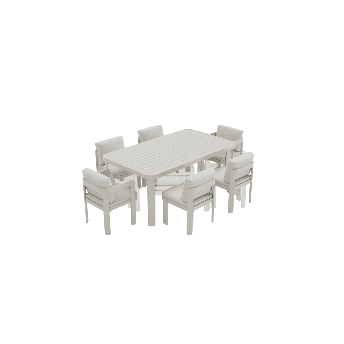 Sofia Outdoor Range - 6 Seater Dining Set