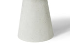 Stratos 120cm Table - Ivory & Travertine