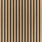 Acoustic Square Wood Wall Panel - Walnut 60cm x 60cm (4 Pieces)