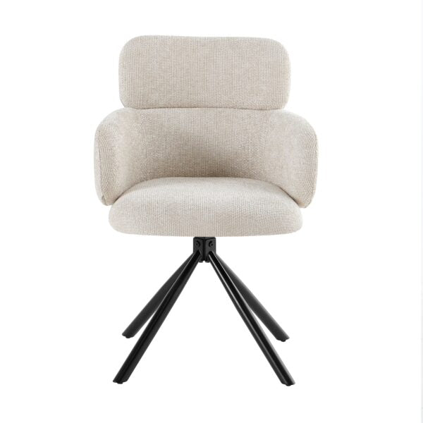 Tuscany Beige 360 Swivel Chair