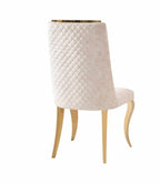 Roxby Cream & Gold Dining Chair