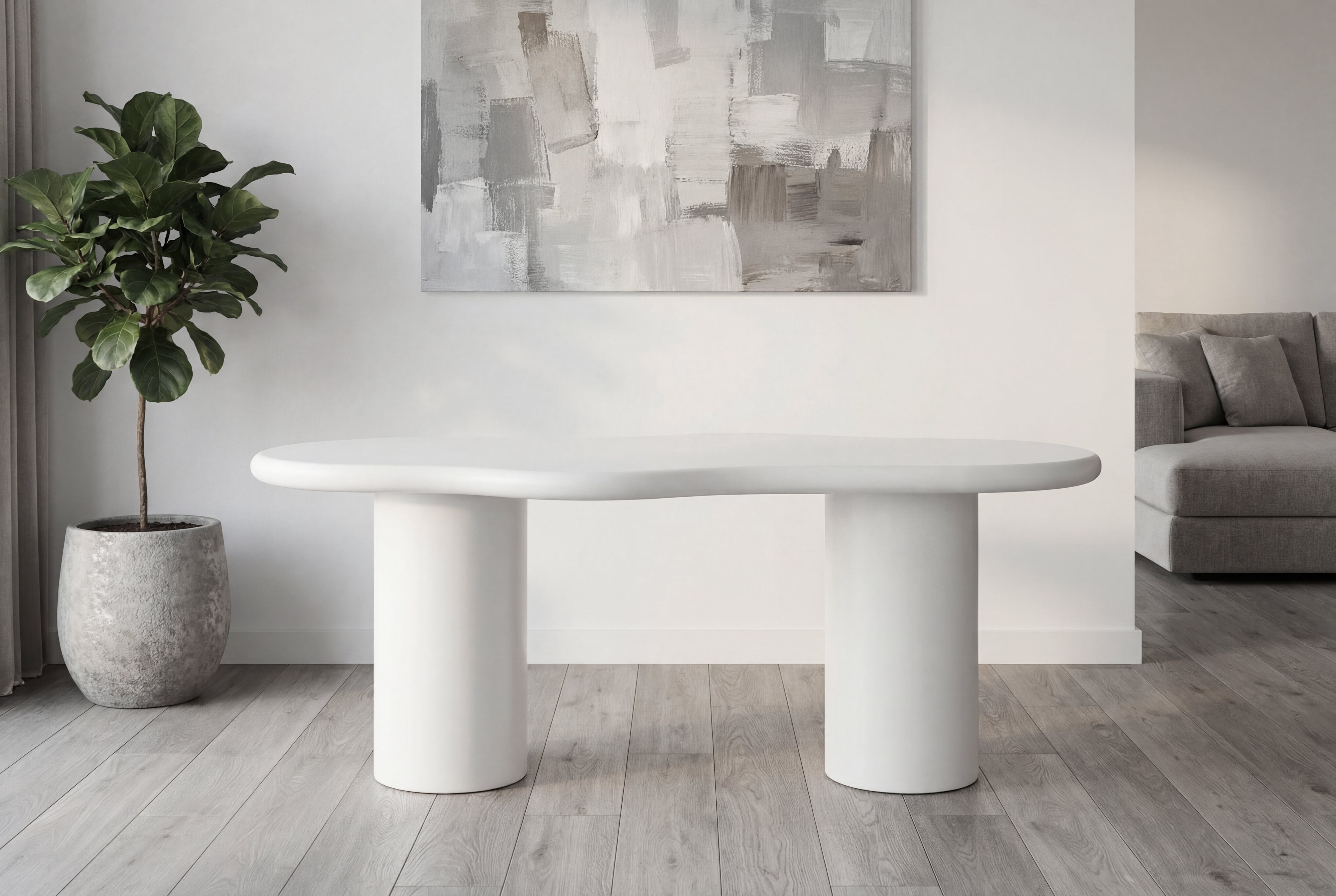 Valillian 2M White Table
