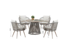 Cove Outdoor Dining Set - Natural - 4 Seater