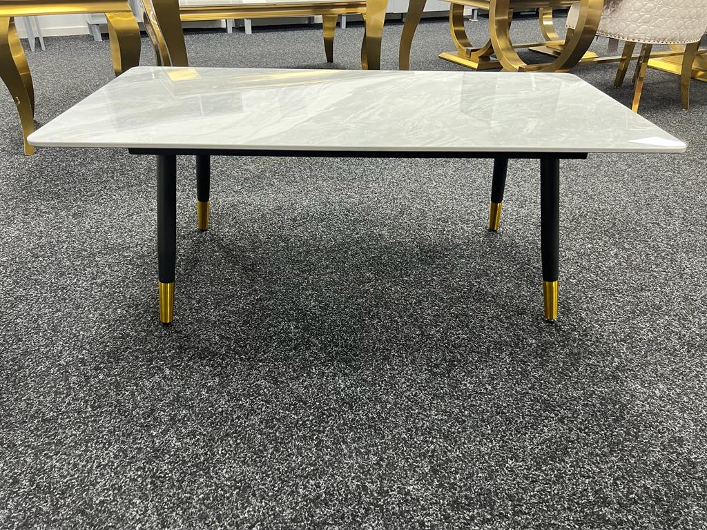 Venice Coffee Table - Grey Ceramic