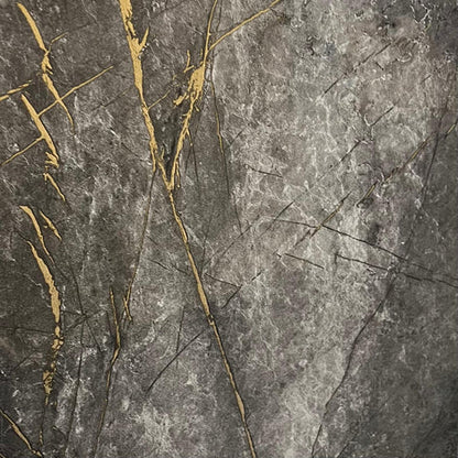 Black & Gold Marble Effect UPVC Wall Panel Covering 60x240cm (4 Pieces)