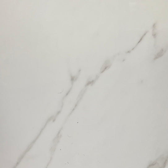 White Marble Effect UPVC Wall Panel Covering 60x240cm (4 Pieces)