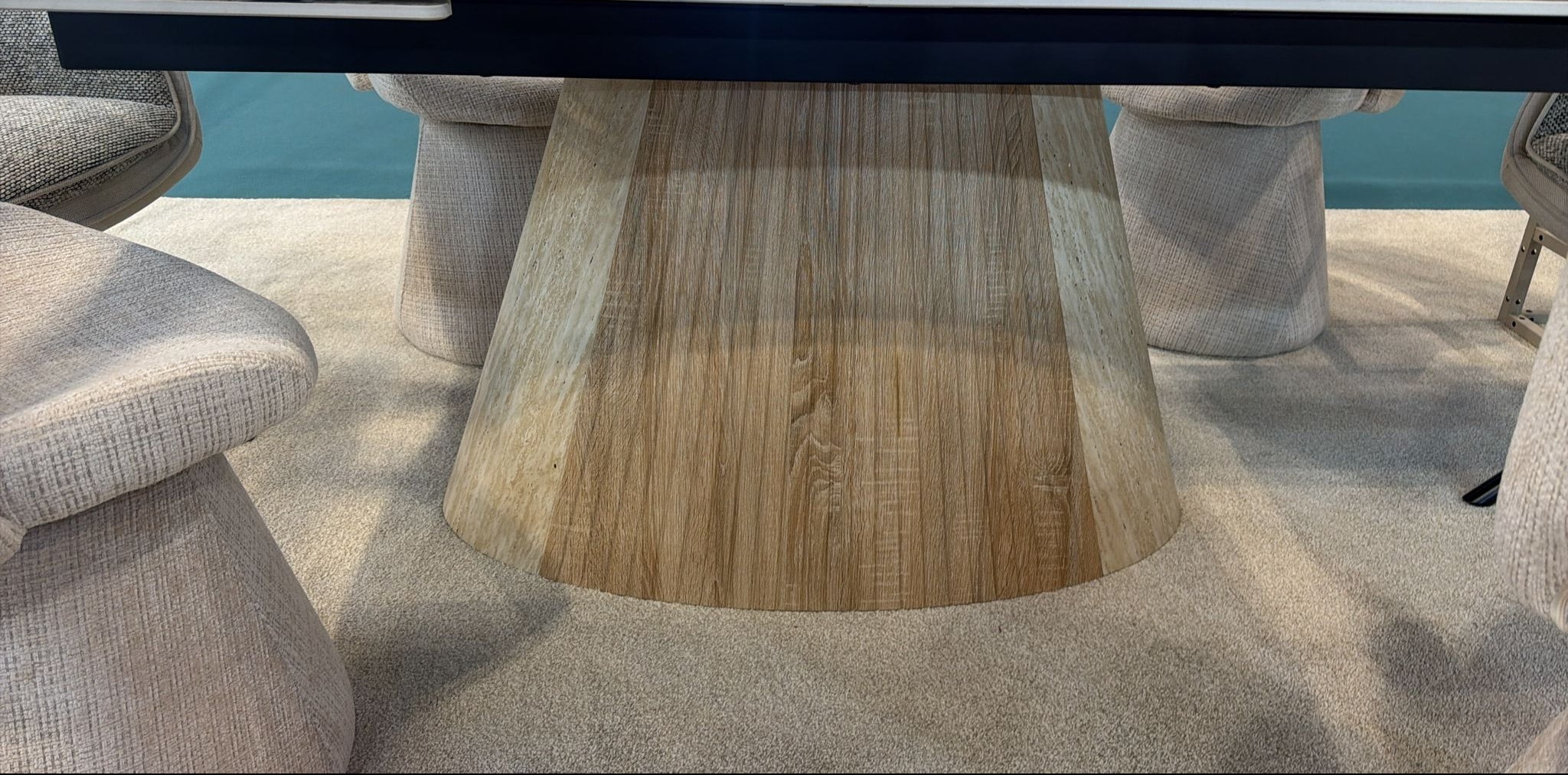 Monaco Extendable Pandora Beige Table 160-240cm