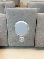 Ohio Modular Electric Recliner Sofa Grey Large Corner