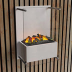 Yosemite - White - Wall Water Vapor Fireplace
